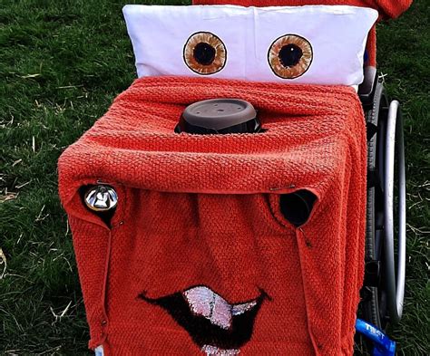 Tow Mater Costume for a Wheelchair : 6 Steps (with Pictures) - Instructables