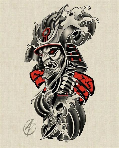 190+ Oni Mask Tattoo Designs with Meaning(2022) - TattoosBoyGirl | Oni ...