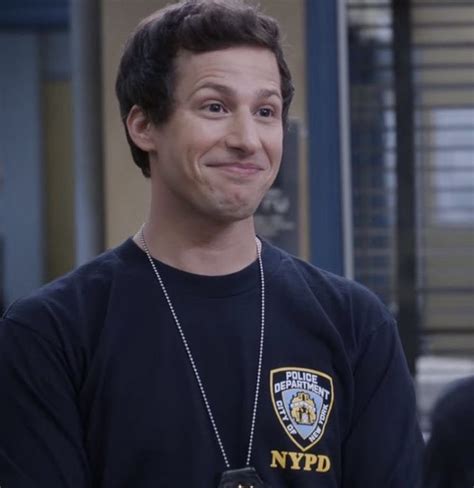 andy samberg as jake peralta in brooklyn nine-nine