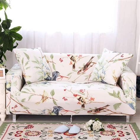 Jaoul Floral Loveseat Slipcovers Stretch Couch Cover Printed Sofa ...