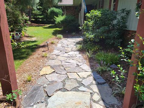 Natural Stone Walkways - Pro Earth Landscaping