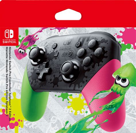 Nintendo Switch Pro Controller - Splatoon 2 Limited Edition (NS ...