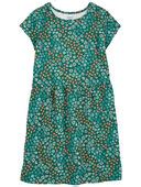 Green Kid Floral Cotton Dress | carters.com