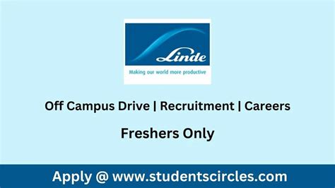 Linde Careers 2023 | Fresher | Direct Link