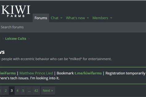 Kiwi Farms, an online harassment forum | Altus Intel