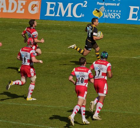 Nick Berry - Try | London Wasps (26) v Gloucester Rugby (24)… | Flickr