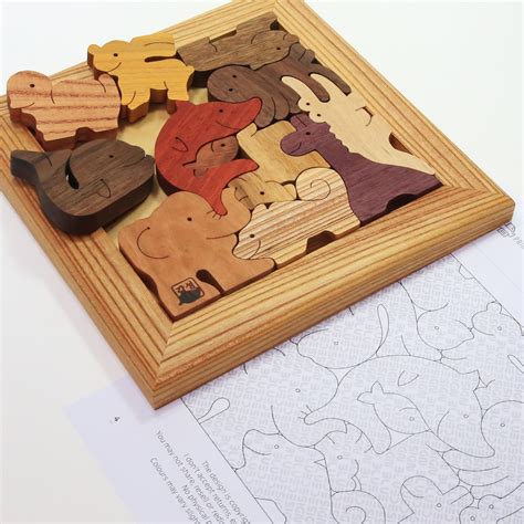 Scroll Saw Puzzle Box Plans