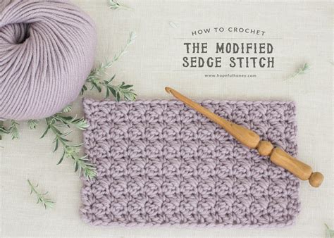 Crochet The Modified Sedge Stitch | AllFreeCrochet.com