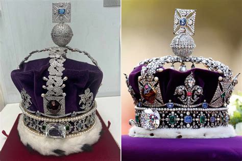 Jeweler Spends 500 Hours Replicating Queen Elizabeth's Crown: See Side ...