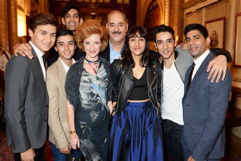 Jane Horrocks and the cast of East is East celebrate at the after party ...