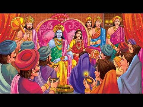 A Diwali Story: Rama and Sita Defeat Ravana, the Demon King - YouTube