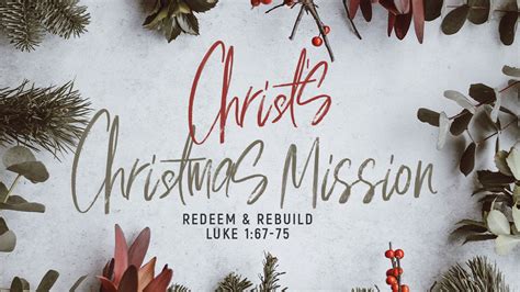 Christ's Christmas Mission - Focal Point Ministries