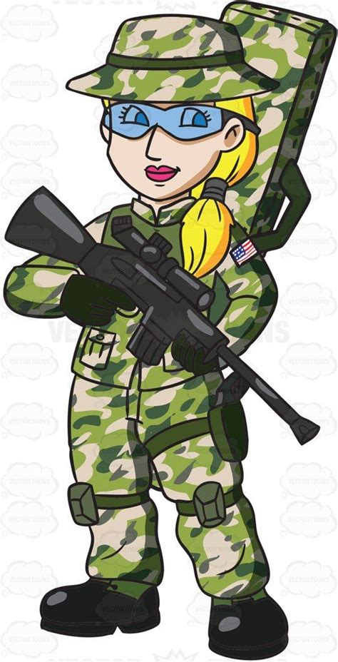 √ Army Clipart Cartoon - Na Gear