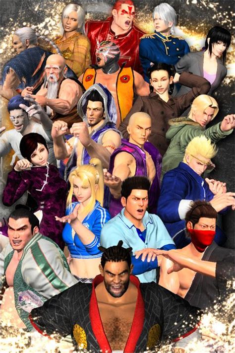 Virtua Fighter 5 Characters | Virtua Fighter 5 FS Character Tutorial Videos - IPLAYWINNER ...