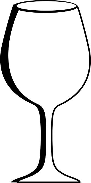 Glass Wine Empty · Free vector graphic on Pixabay