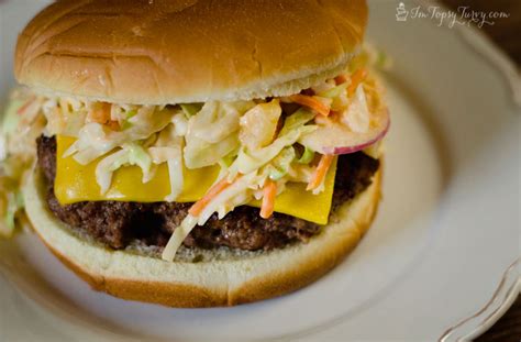 Slaw Burger Recipes | Ashlee Marie - real fun with real food