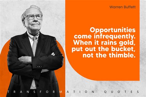 10 Warren Buffet Quotes That Will Inspire You | TransformationQuotes