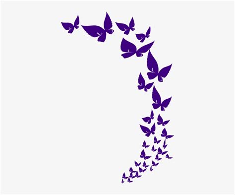 Lavender Clipart Butterfly - Purple Butterfly Png Transparent PNG ...