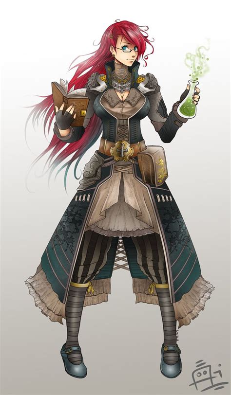 The Alchemist | Fantasy character design, Female characters, Character design