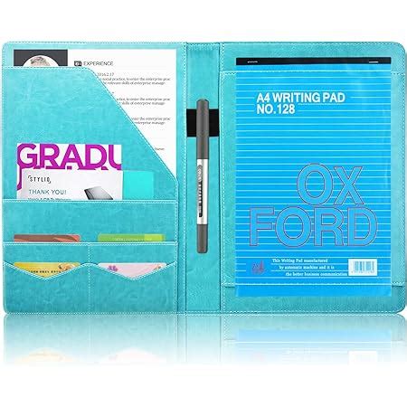 Amazon.com : ACdream A4 Size Padfolio/Resume Portfolio Folder - 10.1 Inch, Business Folder ...