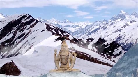 Lord Shiv ׃ Lord Shiva Real Images Captured IN HIMALAYAS - YouTube