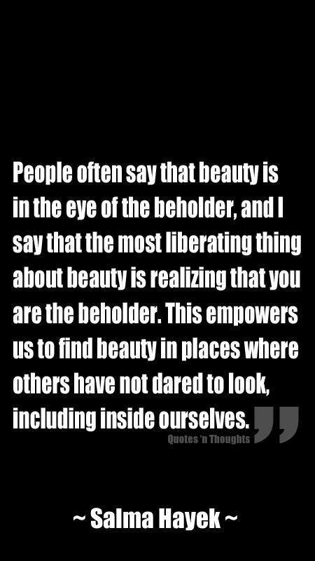 Who Said Beauty Is In The Eye Of The Beholder Quote - ShortQuotes.cc