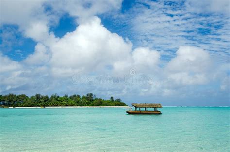 Muri Lagoon in Rarotonga Cook Islands Stock Image - Image of ocean ...