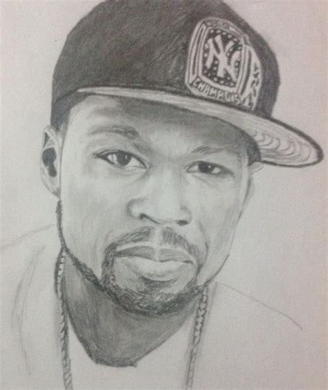 Stars Portraits - Portrait of 50 Cent by pats47 - 1 | Hip hop artwork ...