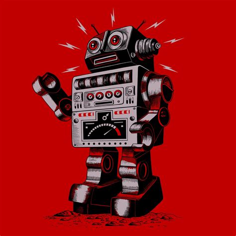 Thirsty Fly: Vintage Robot