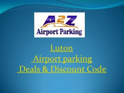 Luton Airport parking Deals