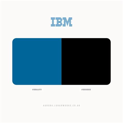 IBM Color Palette | Logo color schemes, Flat color palette, Color palette design