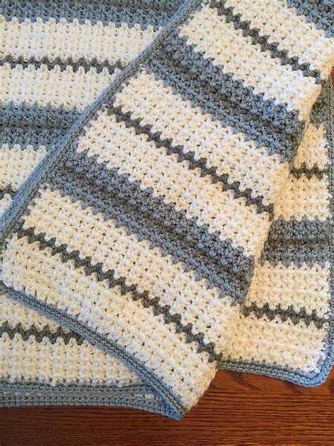 Ravelry: Modern Double Crochet V-Stitch Blanket pattern by Daisy Farm ...