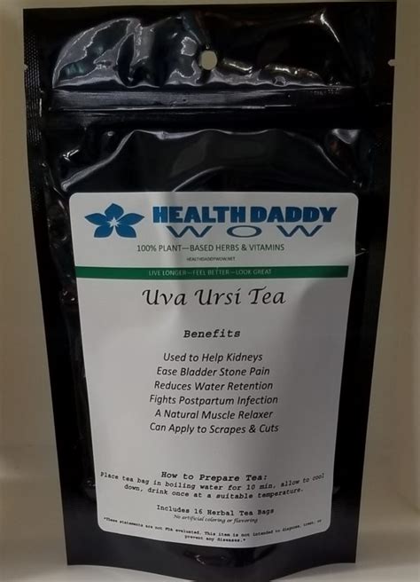 Uva Ursi Tea - Health Daddy Wow