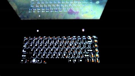 Lenovo Y480 Backlit Keyboard Demo - YouTube