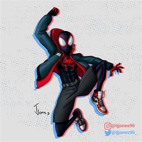 Easy Miles Morales Easy Spider Man Drawing If only everything else was ...