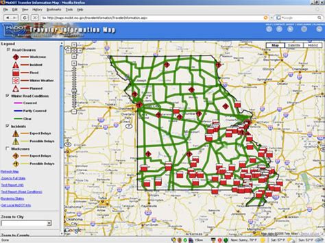 Modot Road Closures Map - fecolclinic