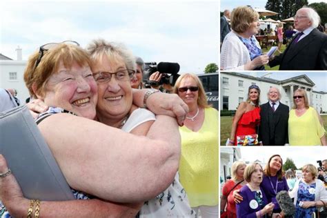 Magdalene Laundry survivors from around the world gather for emotional reception as President ...