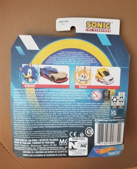 Sonic the Hedgehog Hot Wheels Character cars Sonic | #4593124650