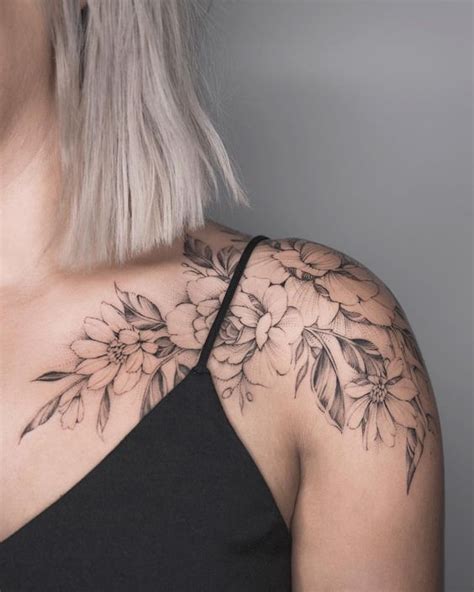 50+ Shoulder Tattoo For Woman | Shoulder tattoo, Tattoos, Floral tattoo shoulder