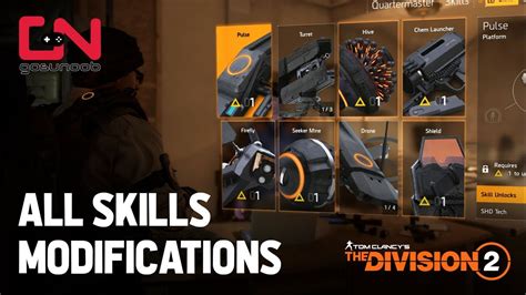 Division 2 - All Skills Modifications - Showcase - YouTube