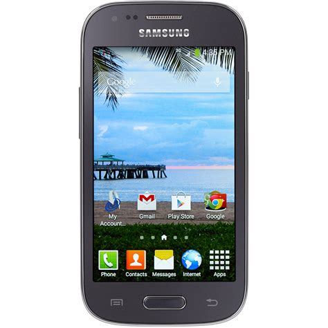 TracFone Galaxy Stardust No Contract Phone - Blue - Walmart.com