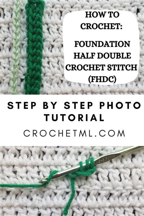 Photo Tutorial - How To Crochet: Foundation Half Double Crochet Stitch – crochetmelovely