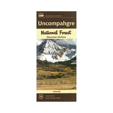 Map: Uncompahgre National Forest Mountain Division – Public Lands ...