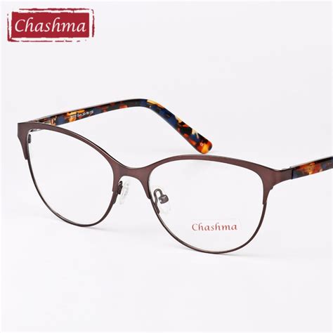 Chashma Brand Women's Frame Glasses Cat Eyes Style Top Quality Optical ...