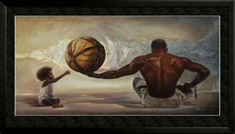 Father & Son | African american art, Black art, Black love art