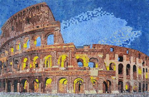 Mosaic Designs - Roman Colosseum