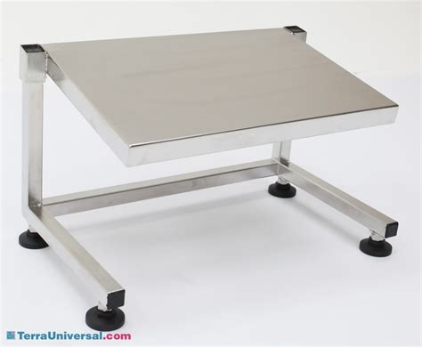 Foot Rest; Adjustable, Electropolished Stainless Steel | GIS Medical ...