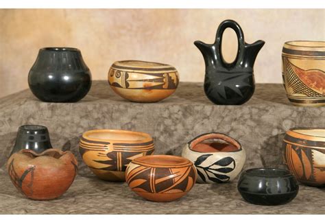 Collection of Native American Pottery