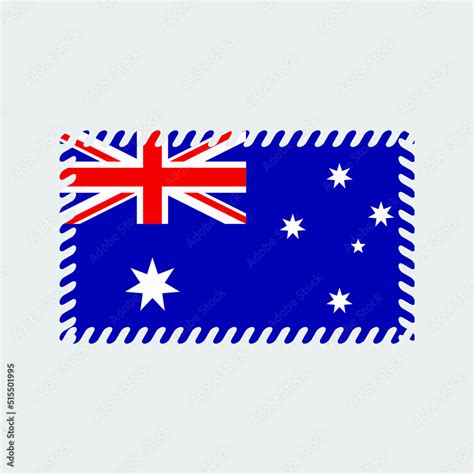 Australia Flag Vector. National Flag Stock Vector | Adobe Stock