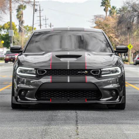 Fitted Carbon Fiber Racing Stripes Dodge Charger Scat Pack Hell Cat - Etsy